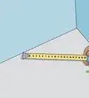 diseñar esquinas usando la proporción 3 4 5 del teorema de Pitágoras