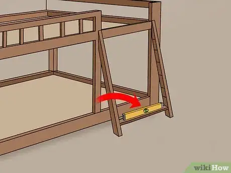 Imagen titulada Build Bunk Bed Stairs Step 16