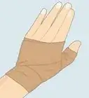 envolver un pulgar esguinzado