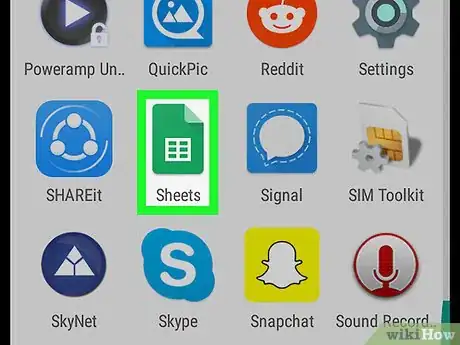 Imagen titulada Copy Formulas on Google Sheets on Android Step 1