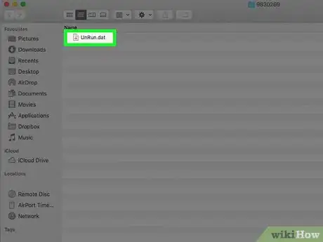 Imagen titulada Open a DAT File on Mac Step 1