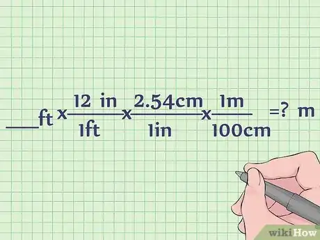 Imagen titulada Convert Feet to Meters Step 4
