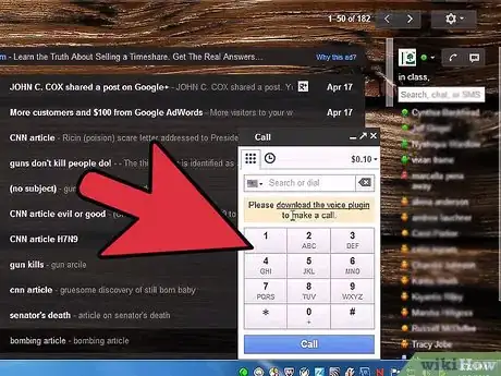 Imagen titulada Call Phones from Gmail Step 5
