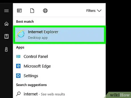 Imagen titulada Create a Shortcut to a Website on Your Desktop with Internet Explorer Step 1