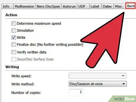 Imagen titulada Burn a PlayStation Disc Using Nero Step 4