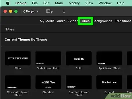 Imagen titulada Create Credits in iMovie Step 8