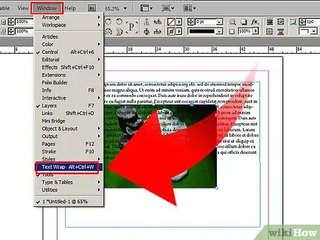 Imagen titulada Wrap Text in Indesign Step 2