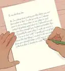 hacer una carta de amor