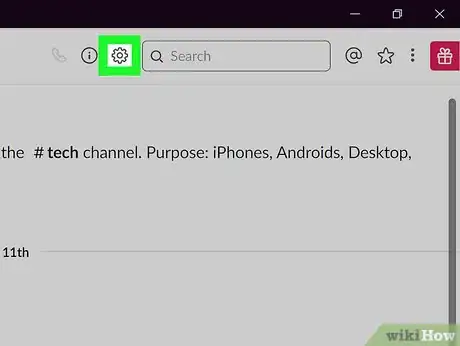 Imagen titulada Delete a Channel on Slack Step 3