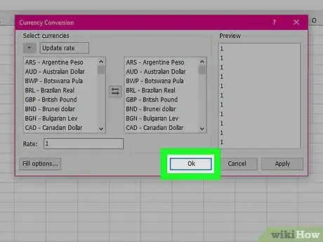 Imagen titulada Create a Currency Converter With Microsoft Excel Step 27