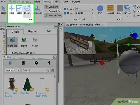 Imagen titulada Make a Good Place on ROBLOX Step 37