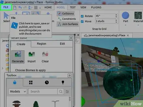 Imagen titulada Make a Good Place on ROBLOX Step 45