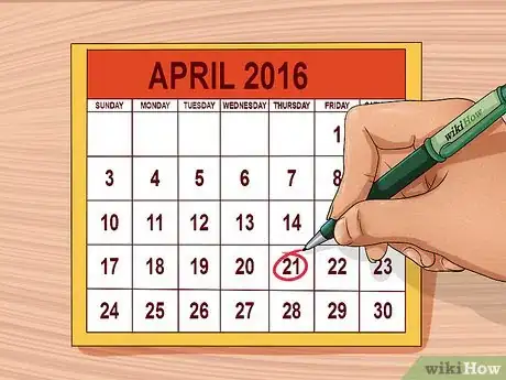 Imagen titulada Estimate Date of Conception Step 1