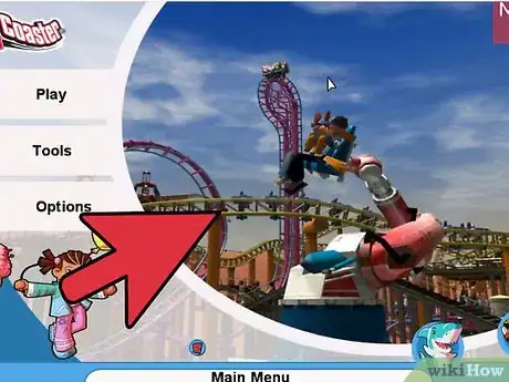 Imagen titulada Be Successful in Rollercoaster Tycoon Games Step 1