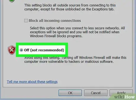 Imagen titulada Turn Off Firewall Step 12