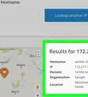 conocer el origen de una IP