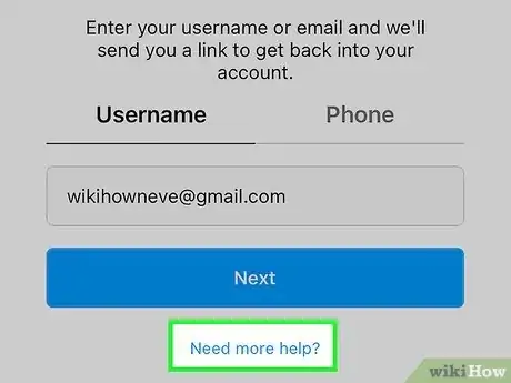 Imagen titulada Log in to Instagram Without a Recovery Code Step 5