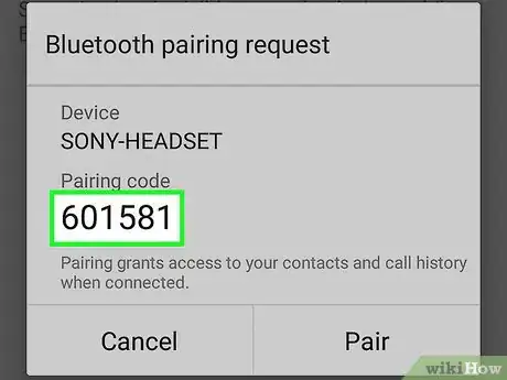 Imagen titulada Pair a Cell Phone to a Bluetooth Headset Step 8