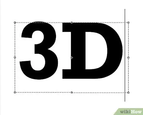 Imagen titulada Draw 3D Letters Step 1