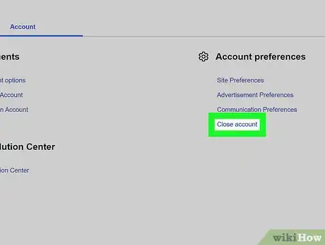 Imagen titulada Delete an eBay Account Step 5