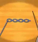 coser con punto cadena