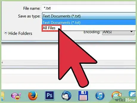 Imagen titulada Shut Down a Computer Using Notepad Step 6