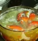 cocinar patas de cangrejo