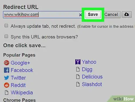 Imagen titulada Set a New Tab Page in Google Chrome on PC or Mac Step 10