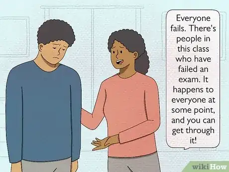 Imagen titulada Offer Encouragement to Someone Who Has Failed an Exam or Test Step 1