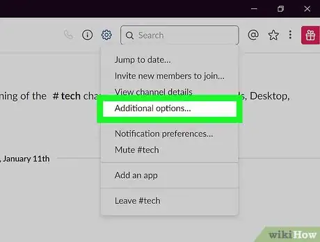 Imagen titulada Delete a Channel on Slack Step 4