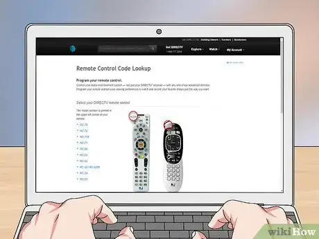 Imagen titulada Program a Direct TV Remote Control Step 1