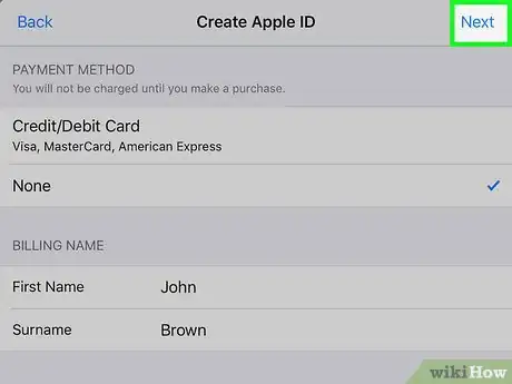 Imagen titulada Create an Apple ID Without a Credit Card Step 21