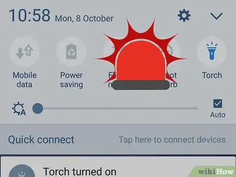 Imagen titulada Use the Samsung Galaxy Flashlight Step 11