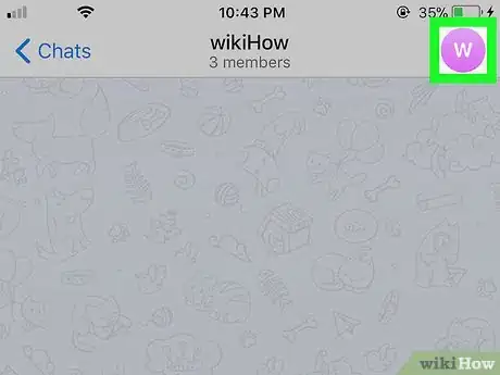 Imagen titulada Get a Group Link on Telegram on iPhone or iPad Step 4