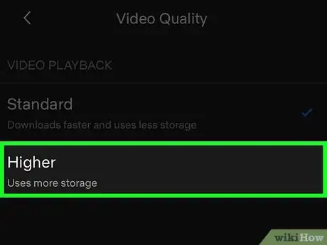 Imagen titulada Watch 4k on Netflix on iPhone or iPad Step 9
