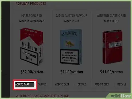Imagen titulada Buy Cigarettes Online Quickly Step 3