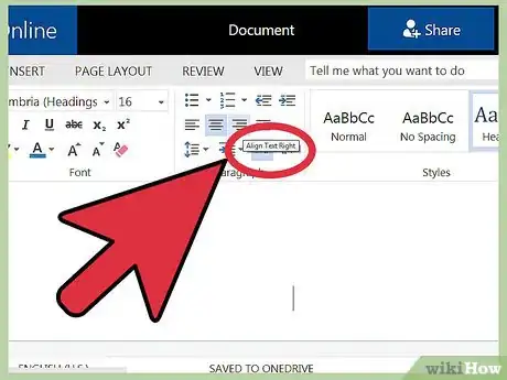 Imagen titulada Center Text in Microsoft Word Step 6