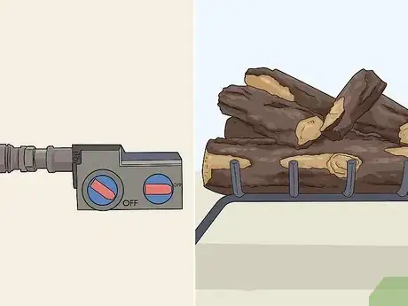 Imagen titulada Clean Gas Logs Step 1