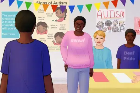 Imagen titulada Teens at Autism Acceptance Event.png