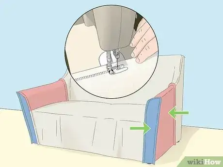 Imagen titulada Make a Sofa Slipcover Step 11