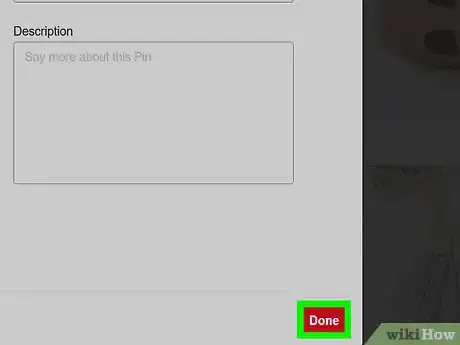 Imagen titulada Upload Photos on Pinterest Step 8