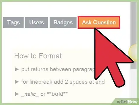Imagen titulada Ask a Question on Stack Overflow Step 7