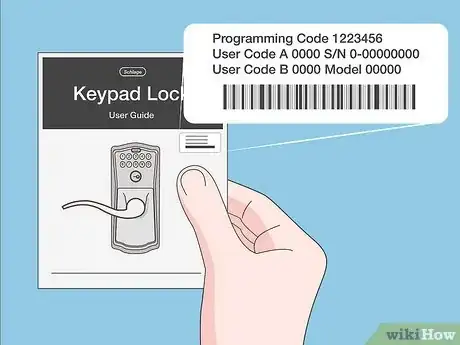 Imagen titulada Change Code on Schlage Lock Step 1