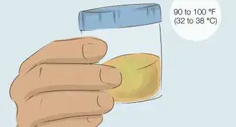 guardar orina para un control de dopaje