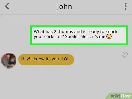 Imagen titulada Respond to Hey on Bumble Step 8