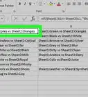 comparar datos en Excel