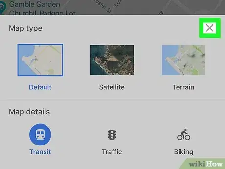 Imagen titulada Turn Off Satellite View on Google Maps on iPhone or iPad Step 4
