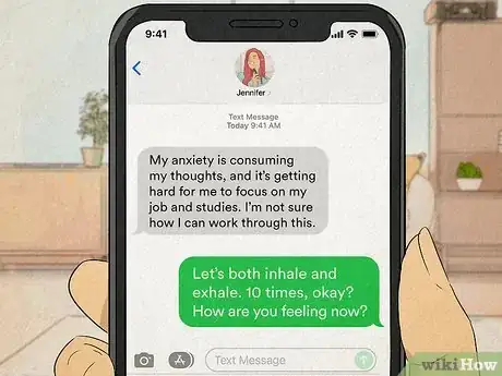 Imagen titulada Comfort Someone with Anxiety over Text Step 6