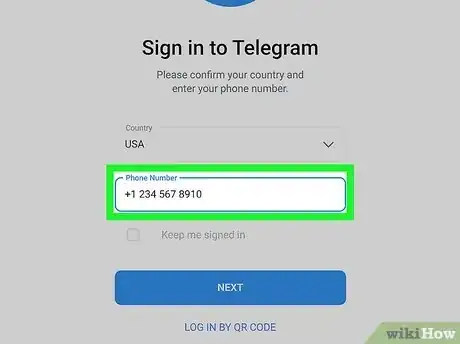 Imagen titulada Log in to Telegram Web on a PC or Mac Step 3