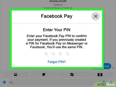 Imagen titulada Send and Request Money with Facebook Messenger Step 20
